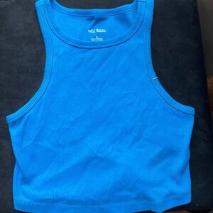 Blue tank top
